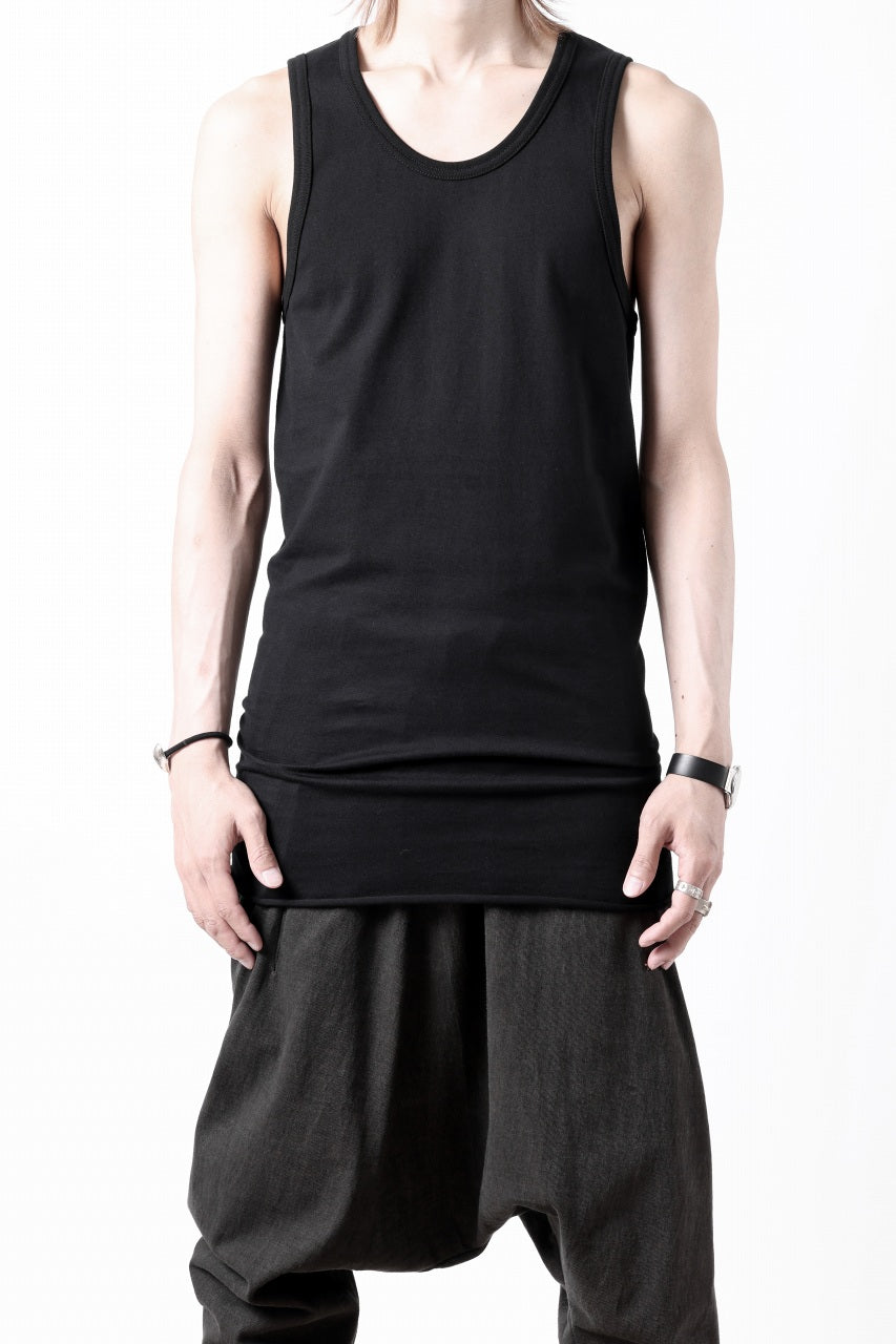 Load image into Gallery viewer, N/07 MINIMAL TANK TOP / CLASSIC JERSEY (BLACK)