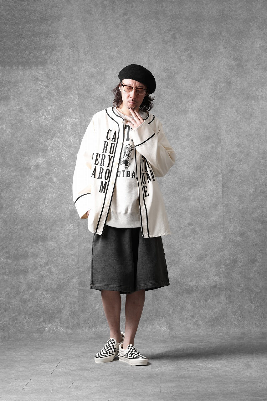 画像をギャラリービューアに読み込む, LASTMAN LOGO SWEAT SHORTS (BLACK)