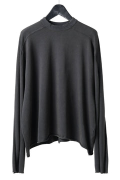 画像をギャラリービューアに読み込む, entire studios HEAVY LONG SLEEVE TEE (WASHED BLACK)
