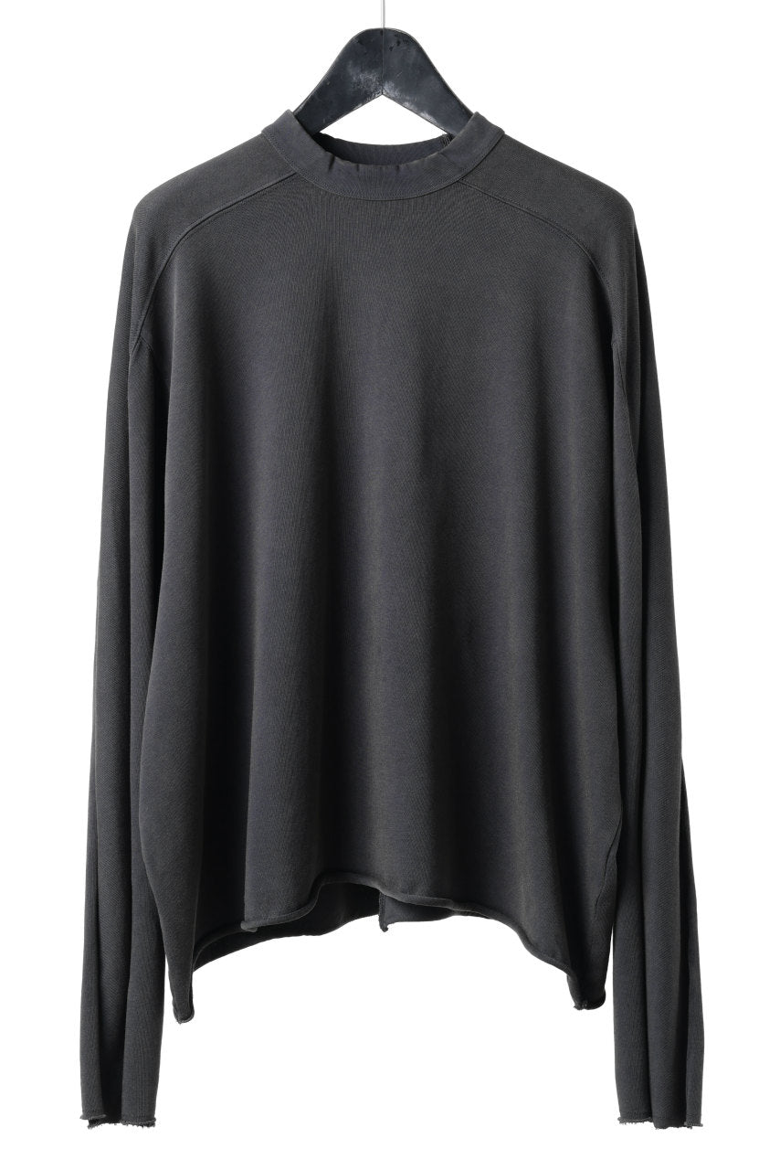 画像をギャラリービューアに読み込む, entire studios HEAVY LONG SLEEVE TEE (WASHED BLACK)