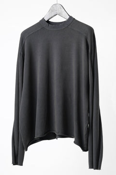画像をギャラリービューアに読み込む, entire studios HEAVY LONG SLEEVE TEE (WASHED BLACK)
