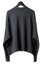 画像をギャラリービューアに読み込む, entire studios HEAVY LONG SLEEVE TEE (WASHED BLACK)