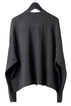 画像をギャラリービューアに読み込む, entire studios HEAVY LONG SLEEVE TEE (WASHED BLACK)