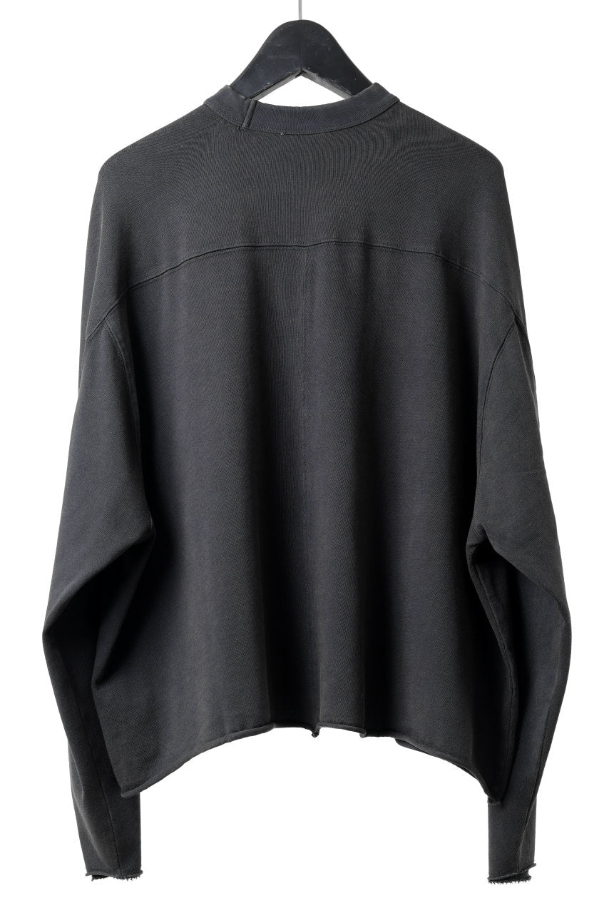 画像をギャラリービューアに読み込む, entire studios HEAVY LONG SLEEVE TEE (WASHED BLACK)