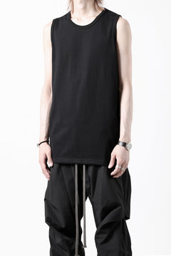 Load image into Gallery viewer, N/07 NO SLEEVE TOP / CLASSIC JERSEY (BLACK)