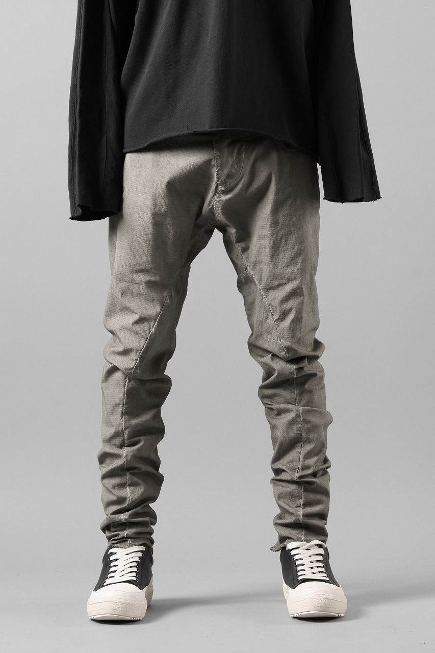 画像をギャラリービューアに読み込む, masnada RELAX FLAP POCKET PANTS / STRETCH LIGHT WEIGHT RIPSTOP (SHALE)