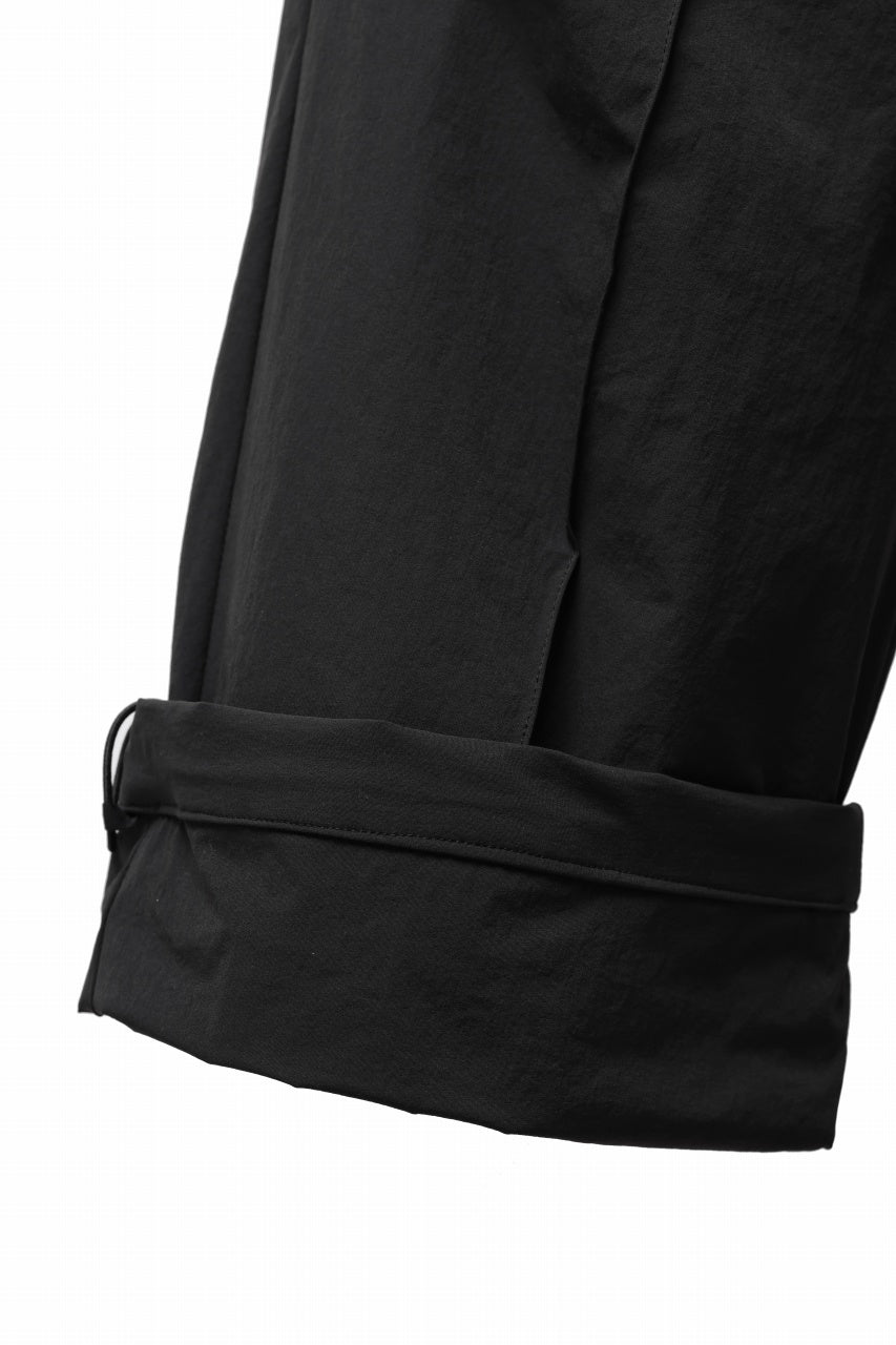 画像をギャラリービューアに読み込む, th products NERDRUM / Cargo Pants / recycled nylon stretch taffeta (black)