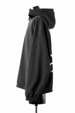 Load image into Gallery viewer, MASTERMIND WORLD x KATHARINE HAMNETT BACK LOGO HOODIE (BLACK)