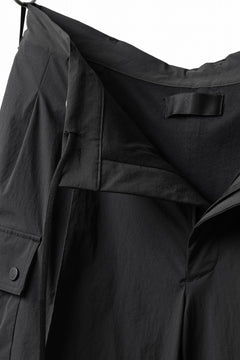 画像をギャラリービューアに読み込む, TARO HORIUCHI / th products NERDRUM / Cargo Pants / recycled nylon stretch taffeta (black)