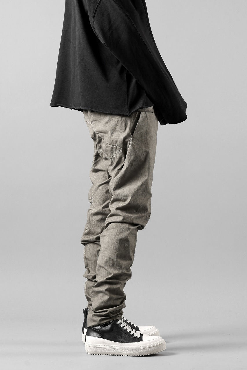 画像をギャラリービューアに読み込む, masnada RELAX FLAP POCKET PANTS / STRETCH LIGHT WEIGHT RIPSTOP (SHALE)
