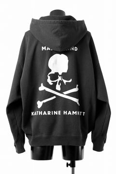 Load image into Gallery viewer, MASTERMIND WORLD x KATHARINE HAMNETT BACK LOGO HOODIE (BLACK)