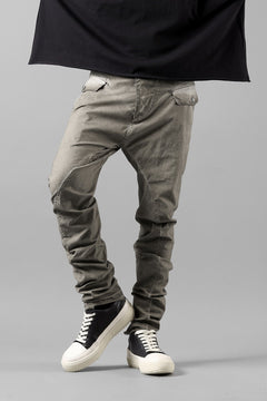 画像をギャラリービューアに読み込む, masnada RELAX FLAP POCKET PANTS / STRETCH LIGHT WEIGHT RIPSTOP (SHALE)