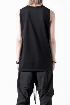 Load image into Gallery viewer, N/07 NO SLEEVE TOP / CLASSIC JERSEY (BLACK)