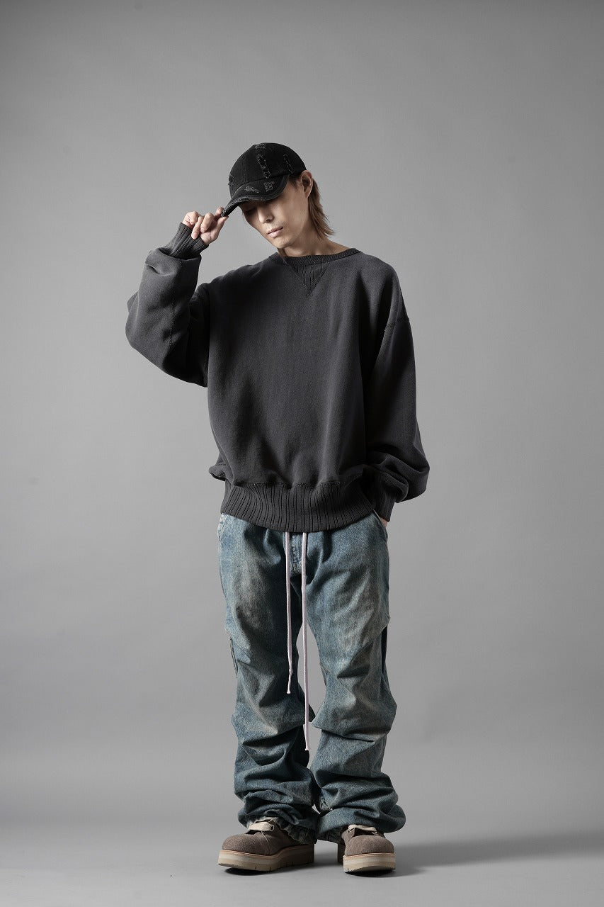 画像をギャラリービューアに読み込む, FULLCOUNT x N/07 exclusive Double V Set In Sleeve / Mother Cotton "Exhausted" (Ink Black)