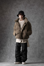 画像をギャラリービューアに読み込む, A.F ARTEFACT TUCK VOLUME BAGGY PANTS / CONY GRUNZE (BLACK)