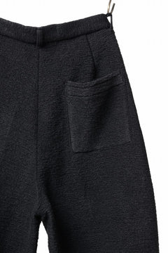 画像をギャラリービューアに読み込む, TARO HORIUCHI / th products KAPOOR / Wide Tapered Pants / travel wool premiere (black)