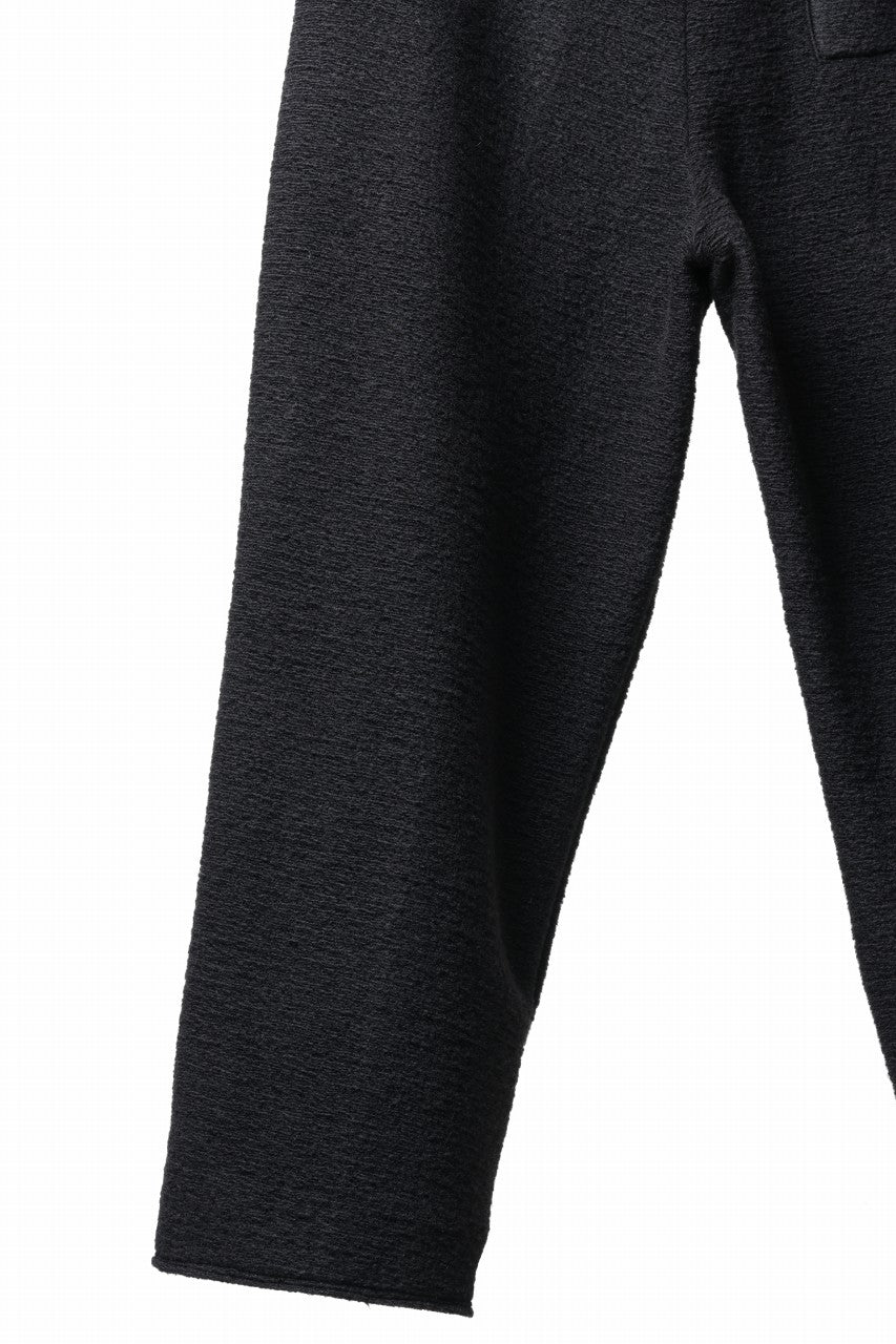 画像をギャラリービューアに読み込む, TARO HORIUCHI / th products KAPOOR / Wide Tapered Pants / travel wool premiere (black)