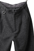 画像をギャラリービューアに読み込む, TARO HORIUCHI / th products KAPOOR / Wide Tapered Pants / travel wool premiere (gray)