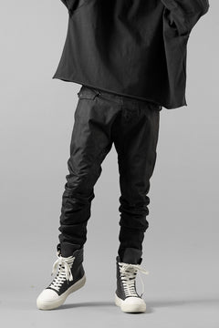 画像をギャラリービューアに読み込む, masnada RELAX FLAP POCKET PANTS / STRETCH LIGHT WEIGHT RIPSTOP (BLACK)