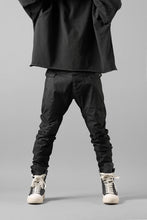 画像をギャラリービューアに読み込む, masnada RELAX FLAP POCKET PANTS / STRETCH LIGHT WEIGHT RIPSTOP (BLACK)