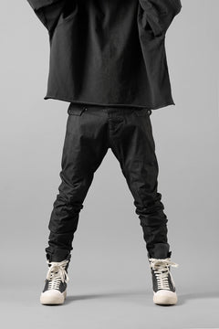 画像をギャラリービューアに読み込む, masnada RELAX FLAP POCKET PANTS / STRETCH LIGHT WEIGHT RIPSTOP (BLACK)