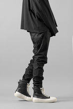 画像をギャラリービューアに読み込む, masnada RELAX FLAP POCKET PANTS / STRETCH LIGHT WEIGHT RIPSTOP (BLACK)