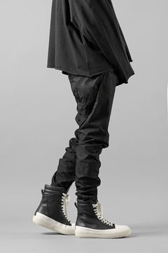 画像をギャラリービューアに読み込む, masnada RELAX FLAP POCKET PANTS / STRETCH LIGHT WEIGHT RIPSTOP (BLACK)