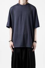 画像をギャラリービューアに読み込む, N/07 DOLMAN SHORT SLEEVE TEE / AQUASUITING THICK RIB (MIDNIGHT)