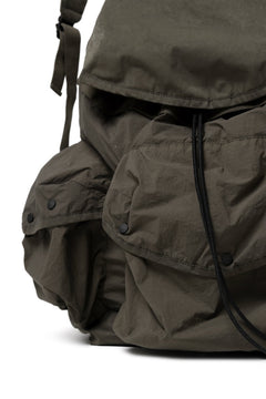 Load image into Gallery viewer, Ten c BACK PACK / OBJECT DYED (DARK OLIVE)