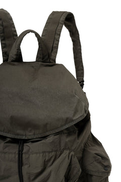 Load image into Gallery viewer, Ten c BACK PACK / OBJECT DYED (DARK OLIVE)
