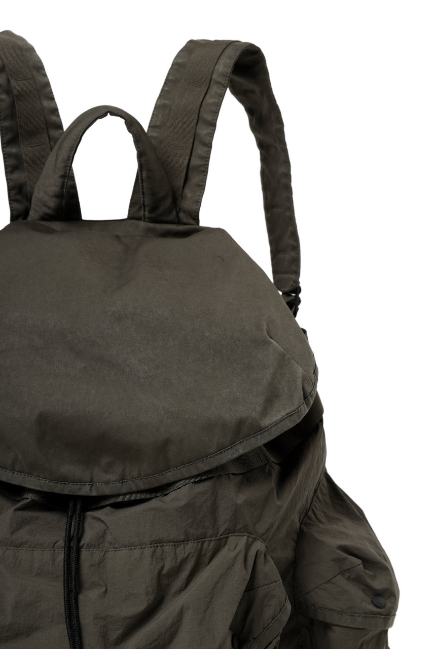 Load image into Gallery viewer, Ten c BACK PACK / OBJECT DYED (DARK OLIVE)