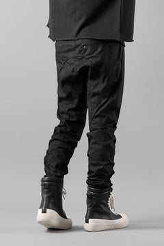 画像をギャラリービューアに読み込む, masnada RELAX FLAP POCKET PANTS / STRETCH LIGHT WEIGHT RIPSTOP (BLACK)