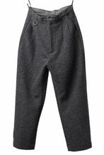 画像をギャラリービューアに読み込む, TARO HORIUCHI / th products KAPOOR / Wide Tapered Pants / travel wool premiere (gray)