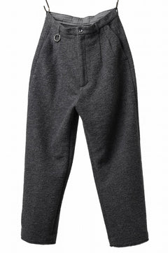 画像をギャラリービューアに読み込む, TARO HORIUCHI / th products KAPOOR / Wide Tapered Pants / travel wool premiere (gray)
