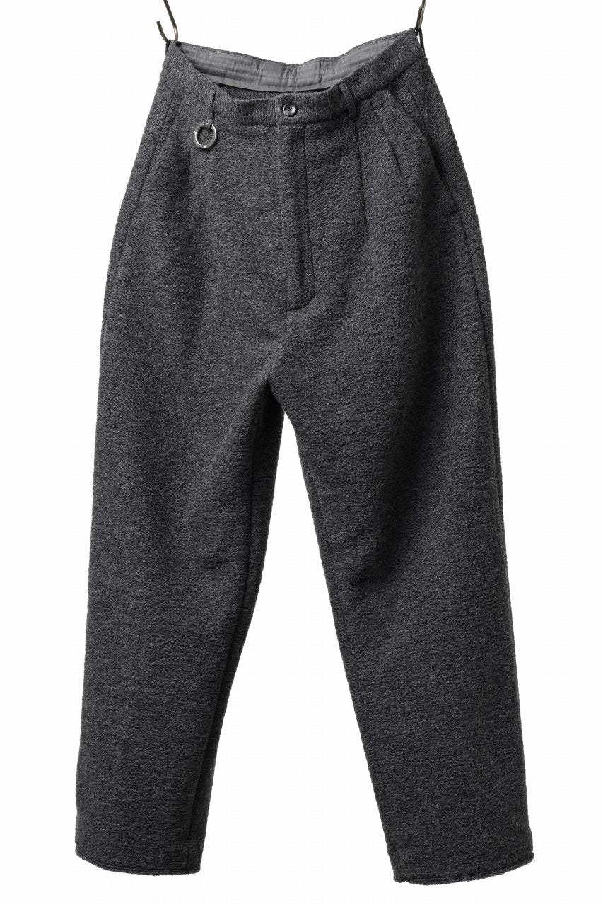 画像をギャラリービューアに読み込む, th products KAPOOR / Wide Tapered Pants / travel wool premiere (gray)