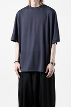 画像をギャラリービューアに読み込む, N/07 DOLMAN SHORT SLEEVE TEE / AQUASUITING THICK RIB (MIDNIGHT)
