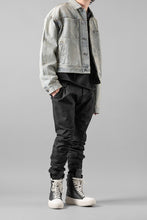 画像をギャラリービューアに読み込む, masnada RELAX FLAP POCKET PANTS / STRETCH LIGHT WEIGHT RIPSTOP (BLACK)