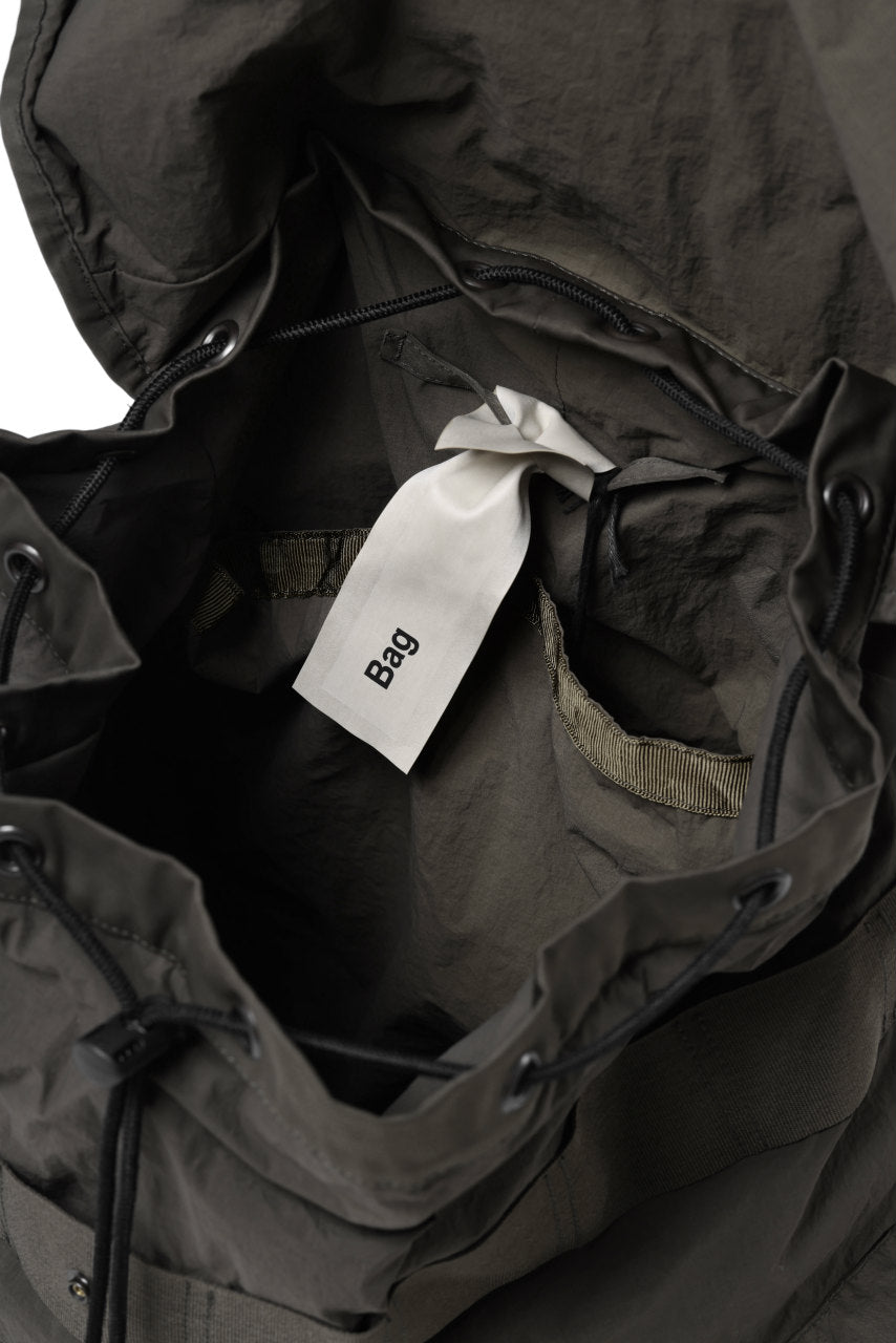 Load image into Gallery viewer, Ten c BACK PACK / OBJECT DYED (DARK OLIVE)