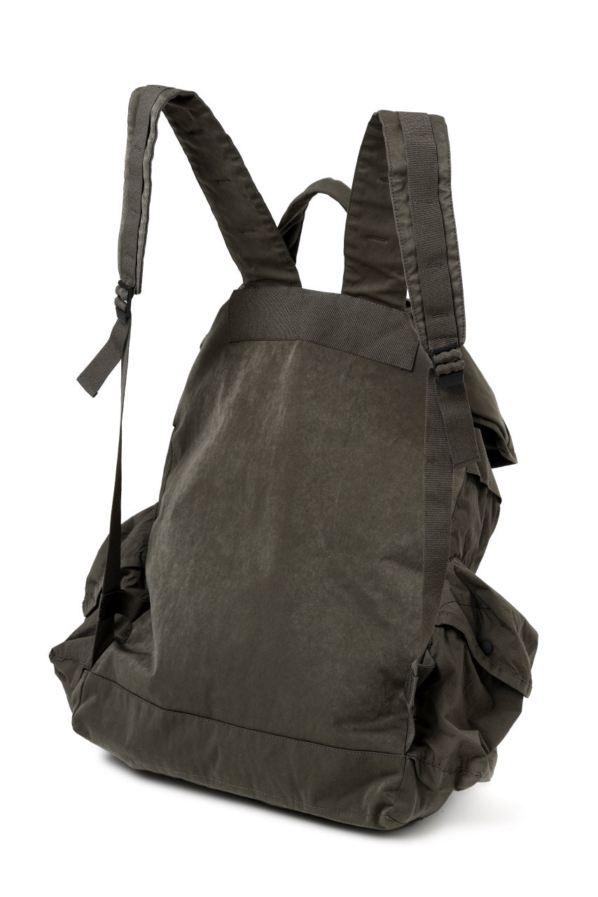 Load image into Gallery viewer, Ten c BACK PACK / OBJECT DYED (DARK OLIVE)