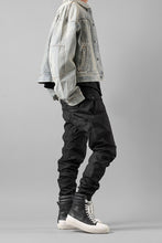 画像をギャラリービューアに読み込む, masnada RELAX FLAP POCKET PANTS / STRETCH LIGHT WEIGHT RIPSTOP (BLACK)