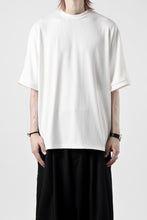 画像をギャラリービューアに読み込む, N/07 DOLMAN SHORT SLEEVE TEE / AQUASUITING THICK RIB (WHITE)