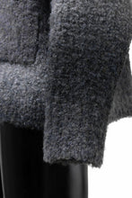画像をギャラリービューアに読み込む, TARO HORIUCHI / th products Inflated Cardigan / 1/4.5 kasuri loop knit (mono)