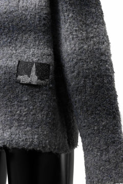 画像をギャラリービューアに読み込む, TARO HORIUCHI / th products Inflated Cardigan / 1/4.5 kasuri loop knit (mono)