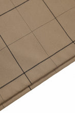 画像をギャラリービューアに読み込む, N/07 exclusive MOCK NECK HALF SLEEVE PULLOVER / WINDOWPANE CHECK TR TWILL (BEIGE)