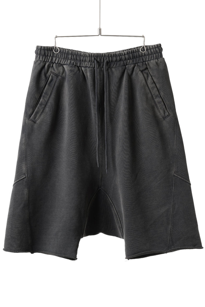 entire studios HEAVY DROP SHORT PANTS (WASHED BLACK)の