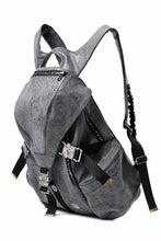 画像をギャラリービューアに読み込む, ierib exclusive Addiction Rucksack / White Waxed Shrunken Horse (BLACK)