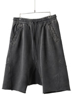 画像をギャラリービューアに読み込む, entire studios HEAVY DROP SHORT PANTS (WASHED BLACK)