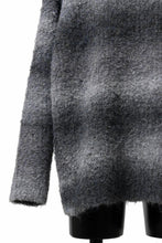 画像をギャラリービューアに読み込む, th products Inflated Oversized Crew / 1/4.5 kasuri loop knit (mono)