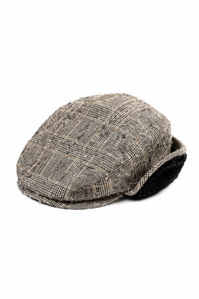 Y's EARMUFF CAP / NEEDLE PUNCHED (YELLOW)