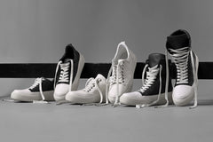 画像をギャラリービューアに読み込む, masnada LOW TOP SNEAKER / CALF SKIN LEATHER (CHALK)